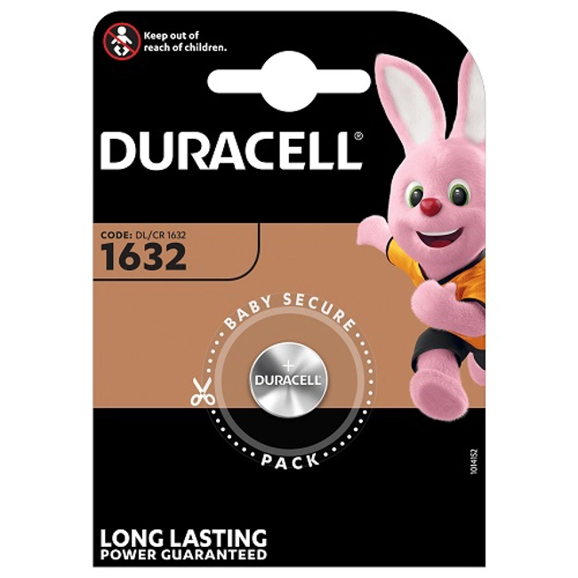 Vendita online Batterie Duracell 1632 a bottone - 3 V